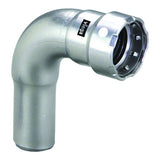 Viega MegaPress 1/2" 90 Stainless 304 Elbow - Street/Press Connection - Smart Connect Technology [95030] - Tetron Marine Store