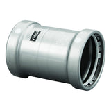 Viega MegaPress 2-1/2" Carbon Steel Coupling w/o Stop w/FMK - Double Press Connection - Smart Connect Technology [26685] - Tetron Marine Store