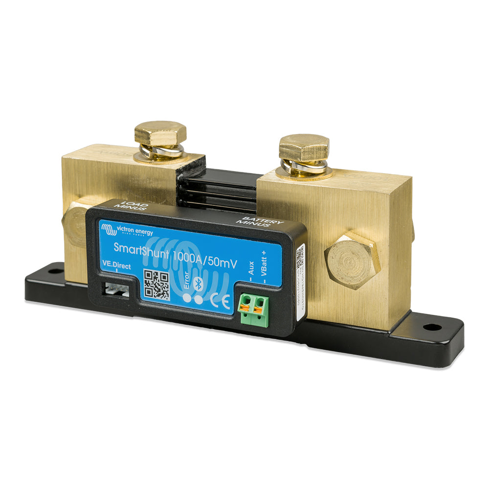 Victron SmartShunt 1000AMP/50MV Bluetooth Smart Battery Shunt [SHU050210050] - Tetron Marine Store