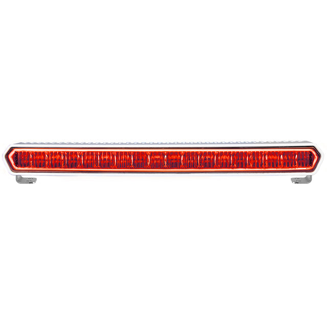 RIGID Industries SR-L Series Marine 20" White LED Lightbar - White Light w/Red Halo [62002] - Tetron Marine Store