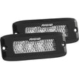 RIGID Industries SR-Q Series PRO Spot Diffused LED - Flush Mount - Pair - Black [925513BLK] - Tetron Marine Store