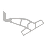 Minn Kota Raptor Jack Plate Adapterhalterung – Steuerbord – 5,1 cm Rückschlag – 10,2 cm Anstieg – Weiß [1810365]