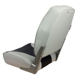 Springfield High Back Multi-Color Folding Seat - Grey/Charcoal [1040663] - Tetron Marine Store