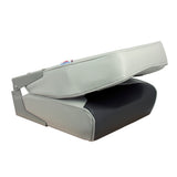 Springfield High Back Multi-Color Folding Seat - Grey/Charcoal [1040663] - Tetron Marine Store