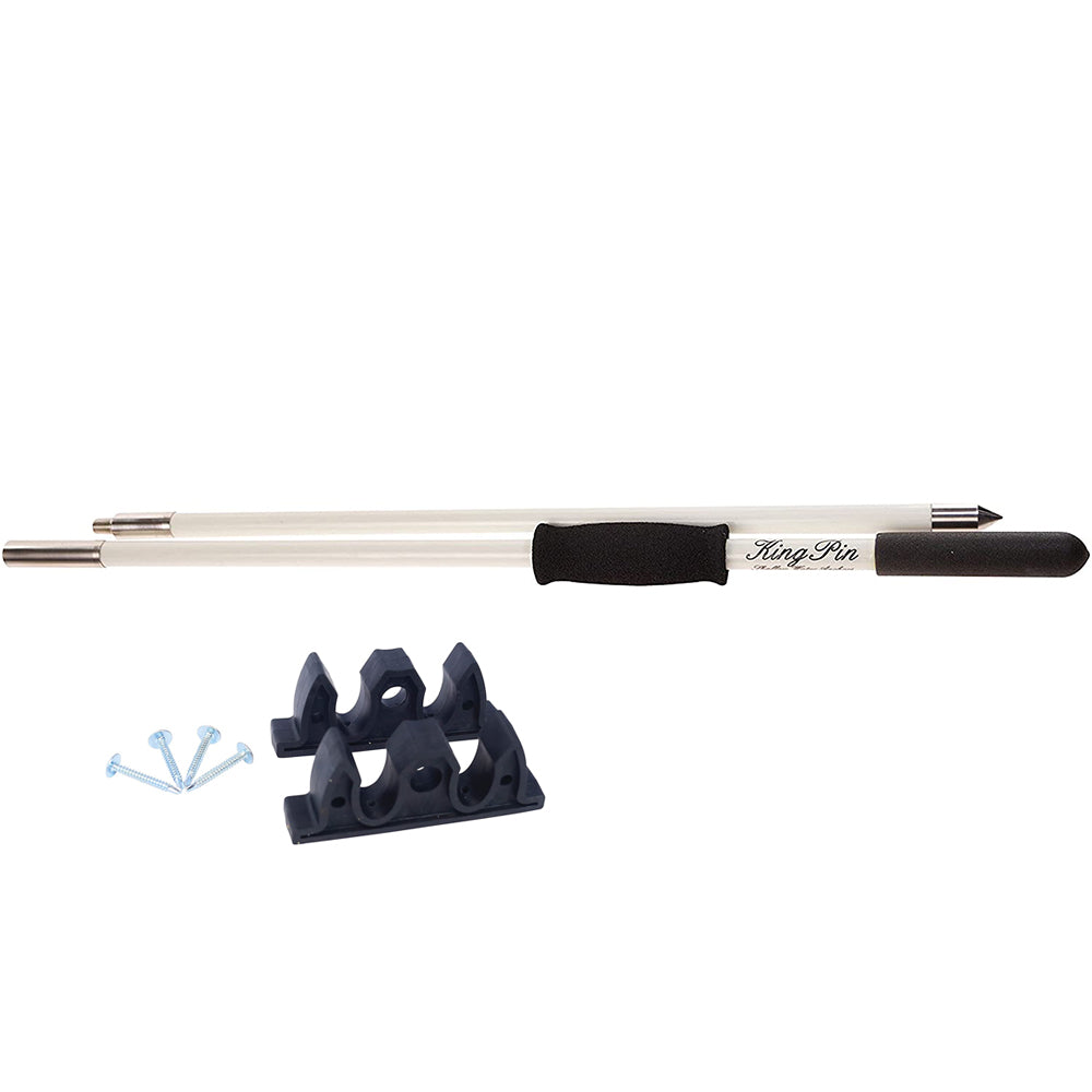Panther 10 King Pin Ankerstange – 2-teilig – Weiß [KPP100W]