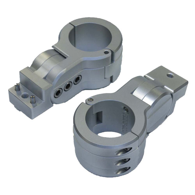 PTM Edge Board Rack Mounts - 2.5" Pipe Clamp - Titanium Grey [P13198-2500TEBGR] - Tetron Marine Store