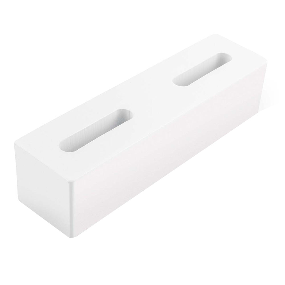 Minn Kota Raptor Adapter Bracket 2" Spacer - White [1810357] - Tetron Marine Store