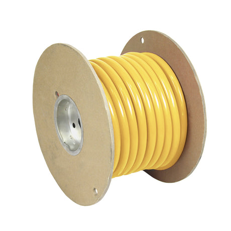 Pacer Yellow 1/0 AWG Battery Cable - 50 [WUL1/0YL-50] - Tetron Marine Store