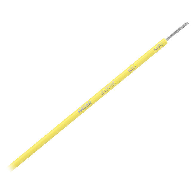 Pacer Yellow 16 AWG Primary Wire - 25 [WUL16YL-25] - Tetron Marine Store