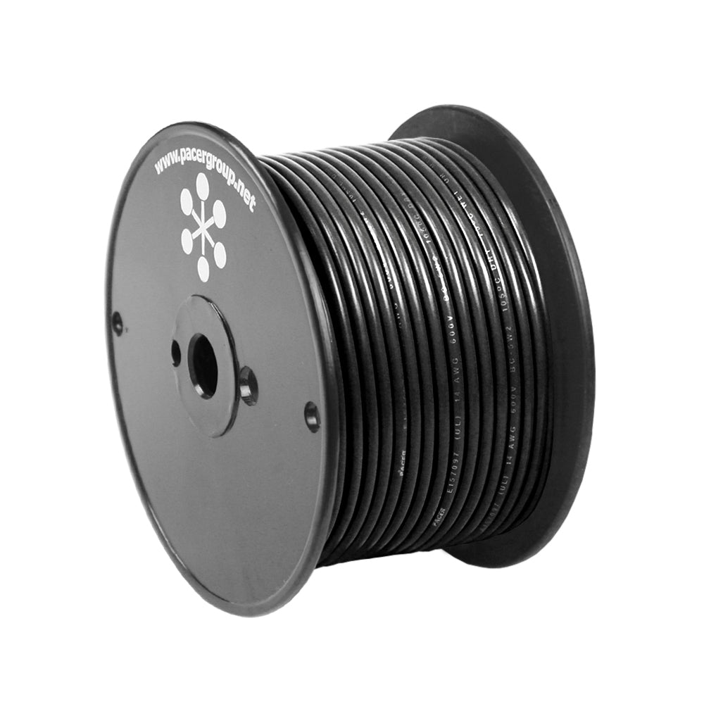 Pacer Black 16 AWG Primary Wire - 100 [WUL16BK-100] - Tetron Marine Store