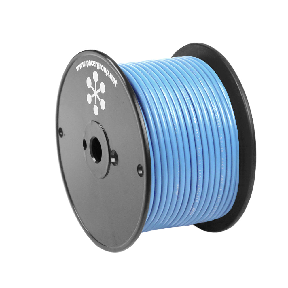 Pacer Light Blue 16 AWG Primary Wire - 100 [WUL16LB-100] - Tetron Marine Store