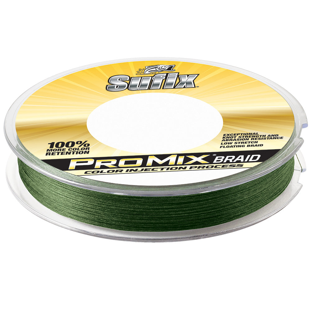 Sufix ProMix Braid - 10lb - Low-Vis Green - 300 yds [630-110G] - Tetron Marine Store